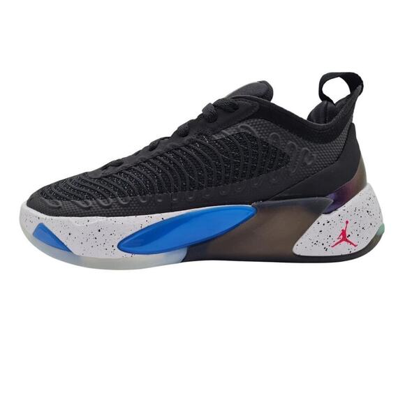 JORDAN LUKE 1 SNEAKERS BASKETBALL BLACK SIGNAL BLUE METALLIC FB1800-004 SZ 11 main image 10
